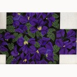 Wg11628-18 - 18 count Violets Brick Cover - Study in Black