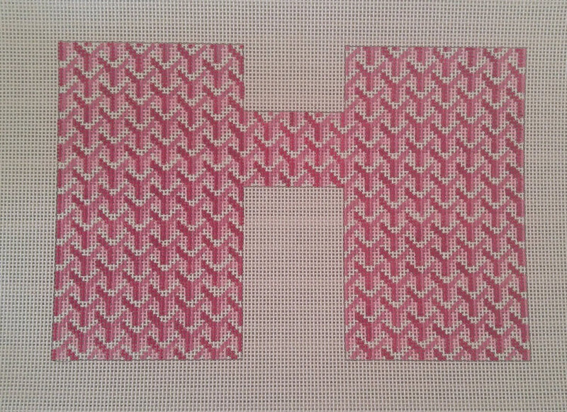 AF18P Y Pattern Clutch Front Pink