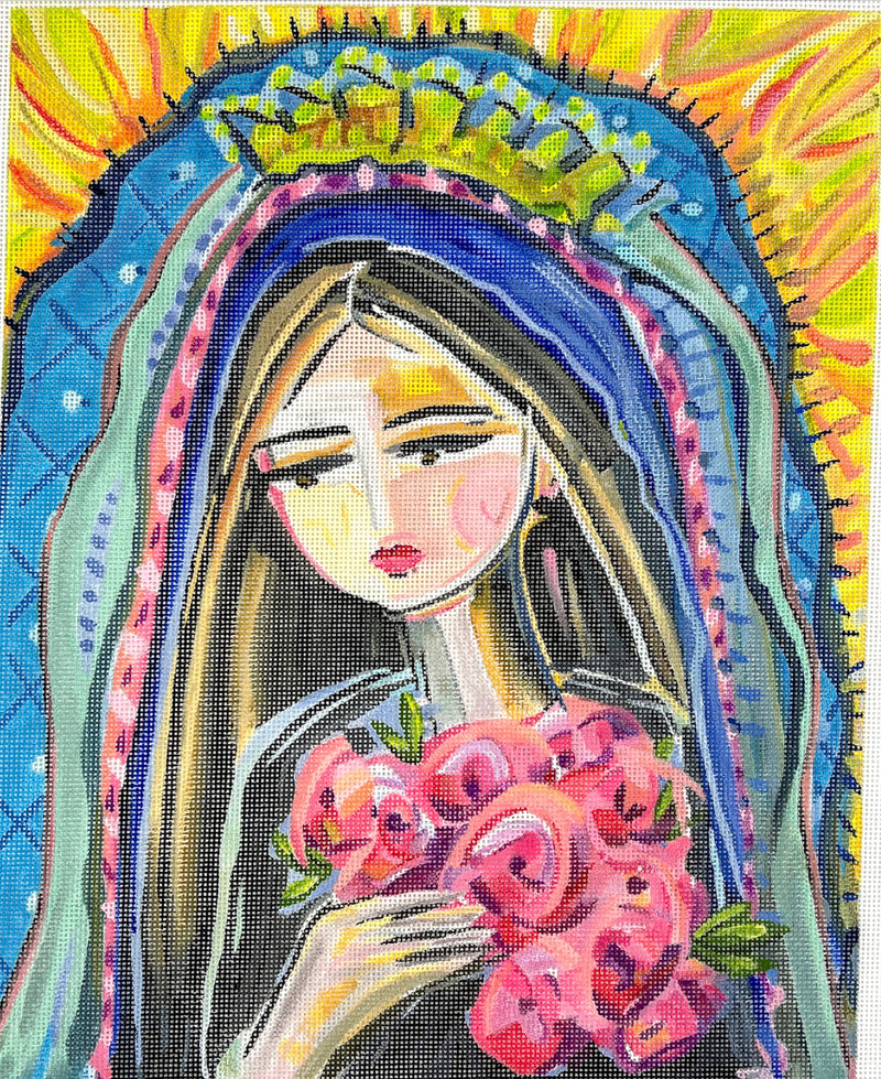 MD-PL-11 Our Lady of Guadalupe & Castilian Roses