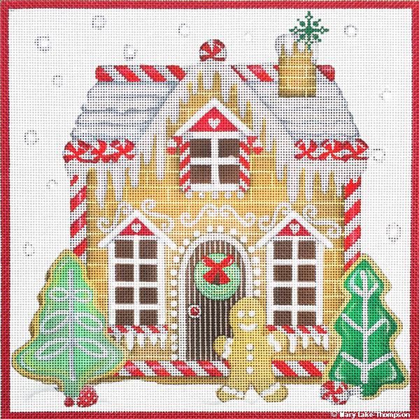 Gingerbread House Stocking – BeStitched Needlepoint