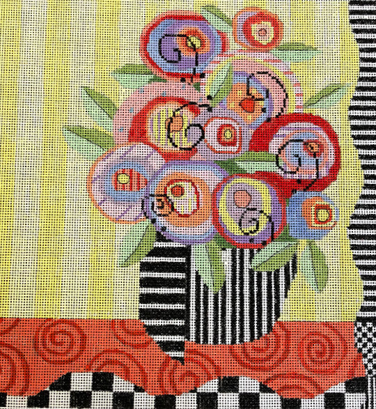 Penny Macleod:PM755 Bouquet 8 1/2 x 9 1/4