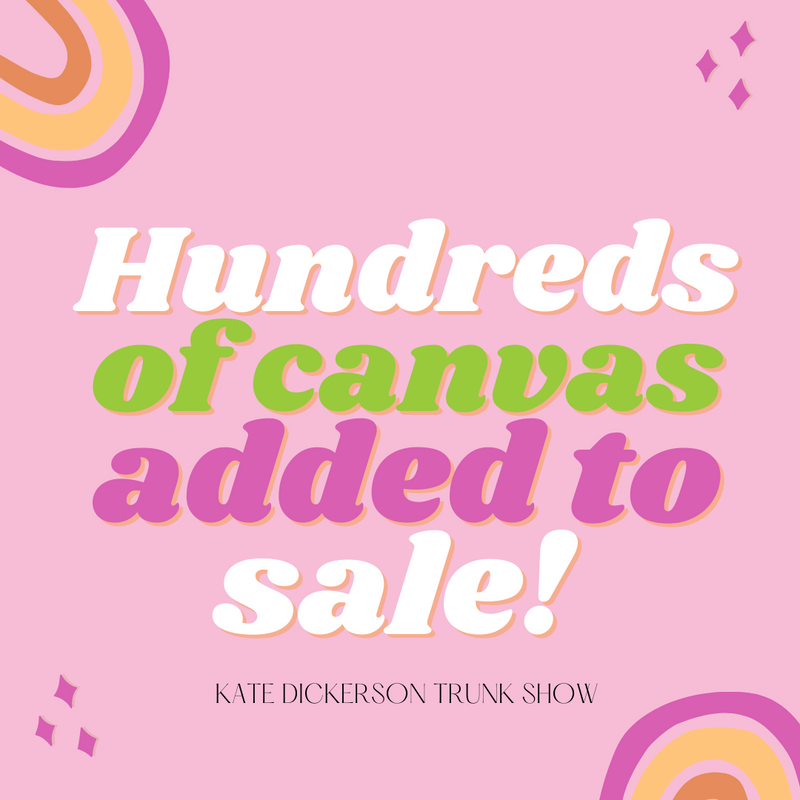 New Canvas Have Been Added to Sale!