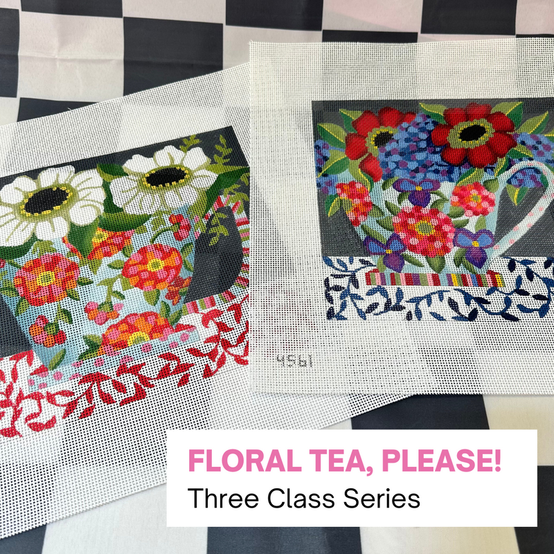 Floral Tea, Please! Three Class Series
