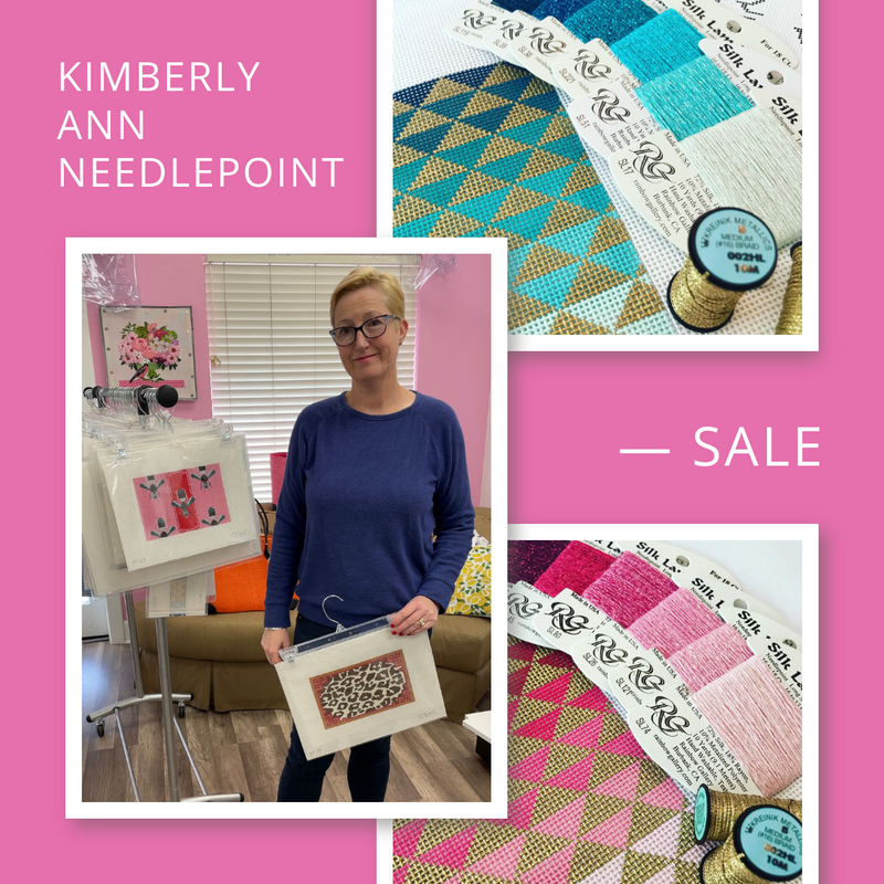 A little Naughty & Nice, Shop Kimberly Ann Needlepoint!
