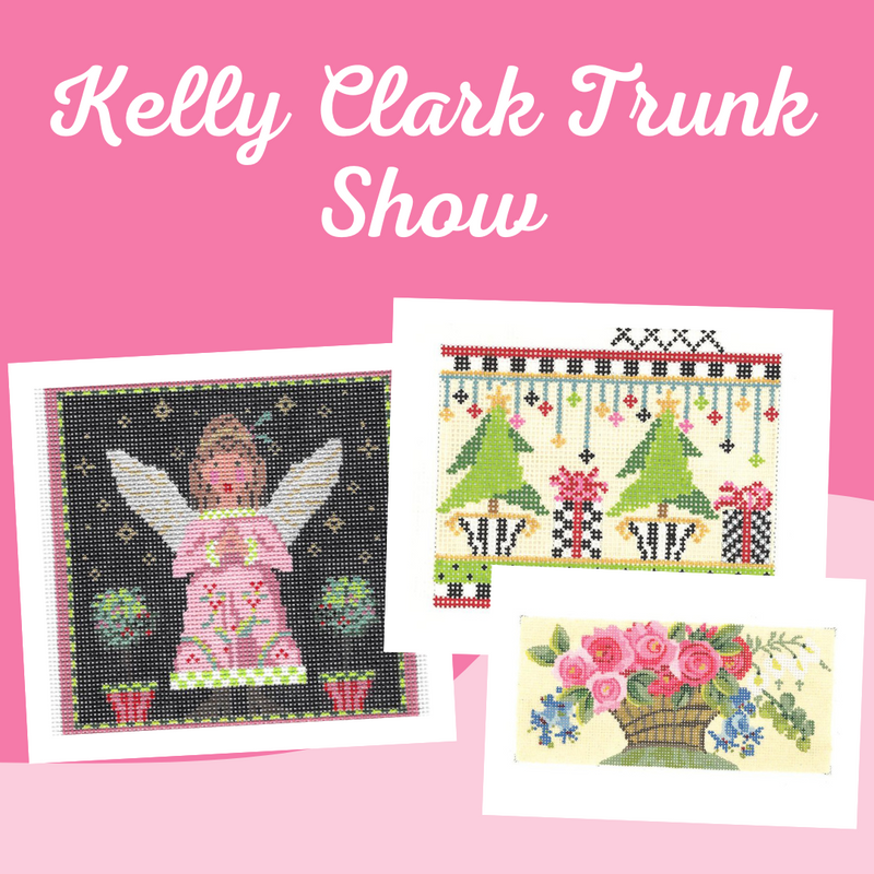 BeStitched Needlepoint Hosts Kelly Clark Trunk Show