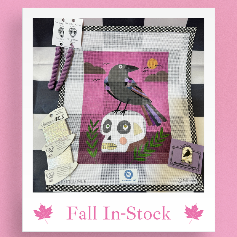 Seasonal Stitching: Explore our Fall Needlepoint Canvases