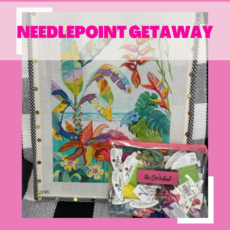 BeStitched Needlepoint Hosts Tropical Delight Getaway