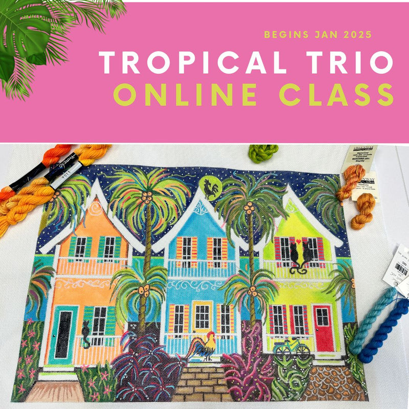 Dive Into Paradise: Tropical Trio Online Class!