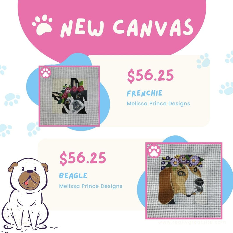 Raise the woof! New Dog Canvases have Arrived
