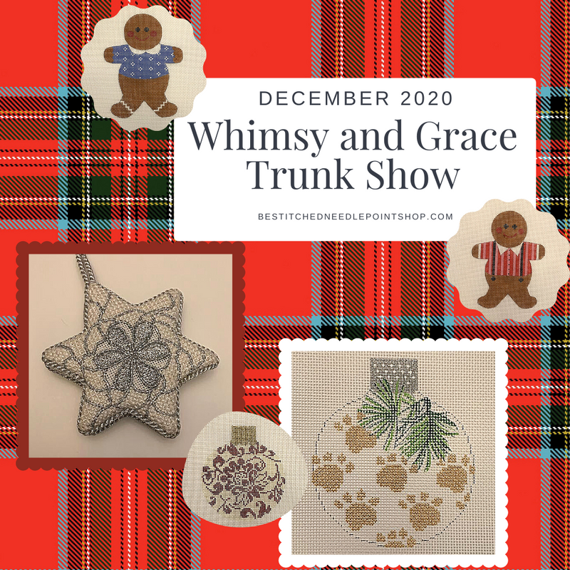 Whimsy and Grace Needlepoint Trunk Show