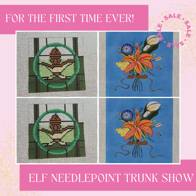 No ELFing Way! BeStitched Needlepoint Offers Sale on Elf Needlepoint
