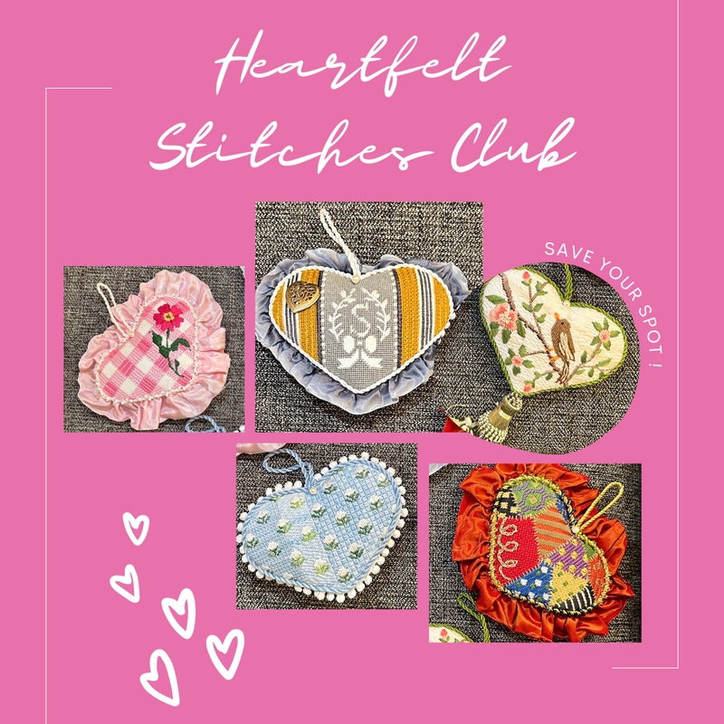 Fall In Love with our NEW Heartfelt Stitches Club