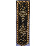 Wg11865 - N's Bee Bookmark - Black and Gold