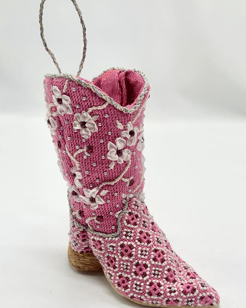 JHD-2323 Pink Mini Cowgirl Boot 3D