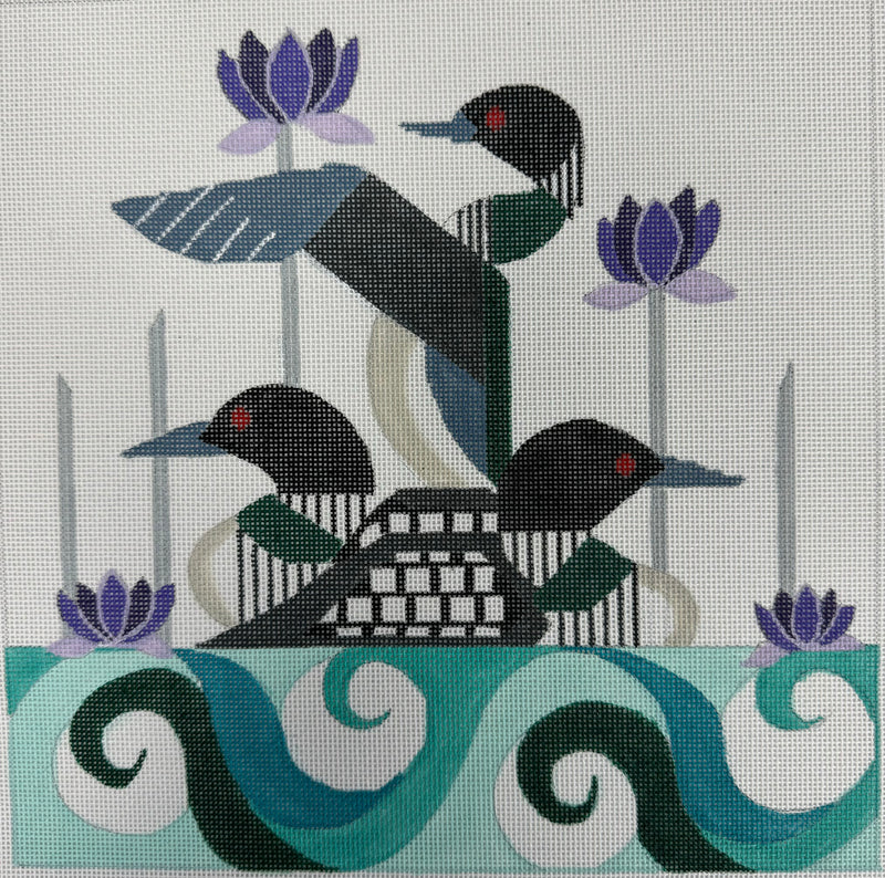 B387 Loons and Lotuses