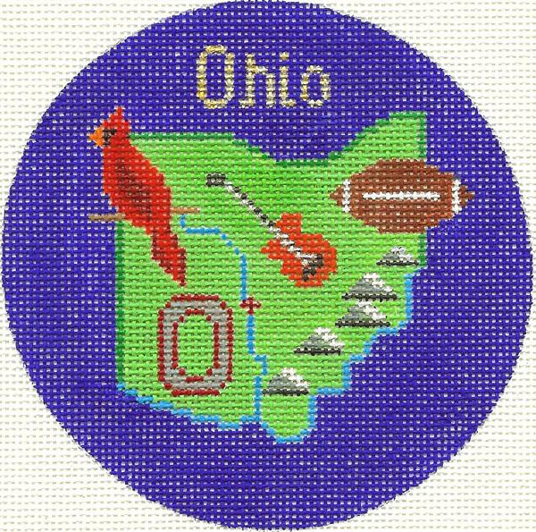 Ohio Ornament