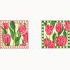 Wg11961C - W-Pink Tulip Coasters