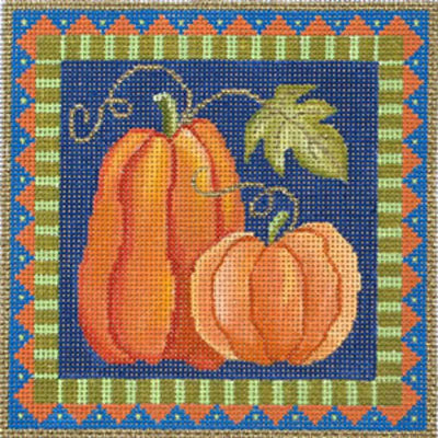 1863-Two Pumpkins
