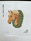 SBS193  Chestnut Christmas Horse