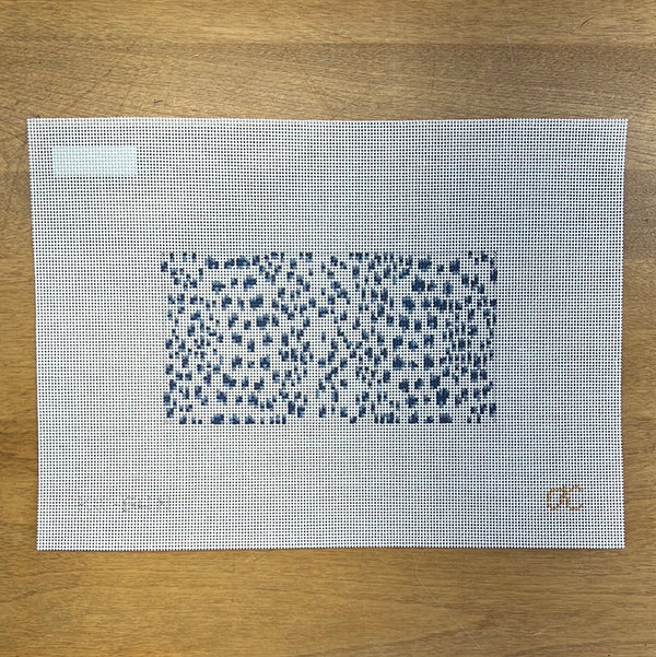 KW64-N  French Dot Insert-Navy