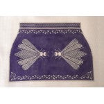Wg11946 - 18 ct  4pc  N's 2 Bees Pouch Purse - purple
