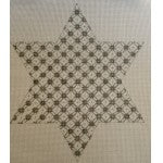 Wg12749 - Star of David - 10" silver (Jessie's)