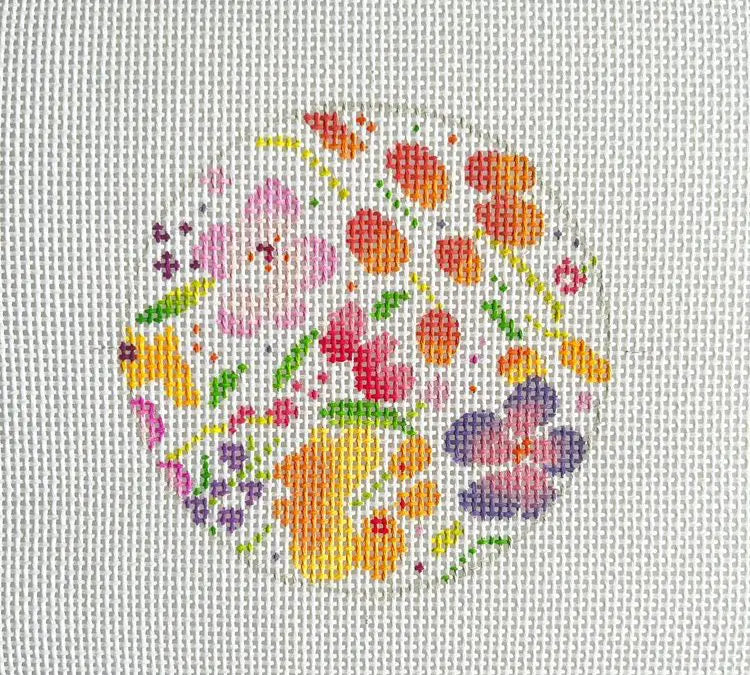 23-299 Peppy Floral 4” Round