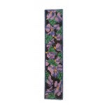 Wg11873 - Violets in Black Bookmark