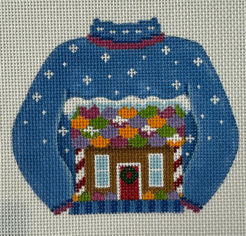 SWT06 Gingerbread House Sweater