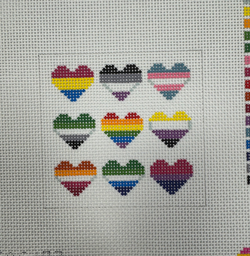 SAS-0183 Pride Heart Mosaic (13M)