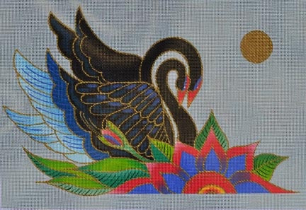 Laurel Burch:LB-66 (Black Swans)