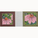 Wg12036 - Pink Echinacea Coasters