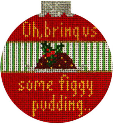 4347-Figgy Pudding w/Ball  Top