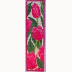 Wg11869 - W-Pink Tulips Bookmark