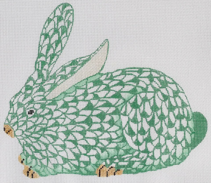 SST-75L Green Fishnet Bunny Left