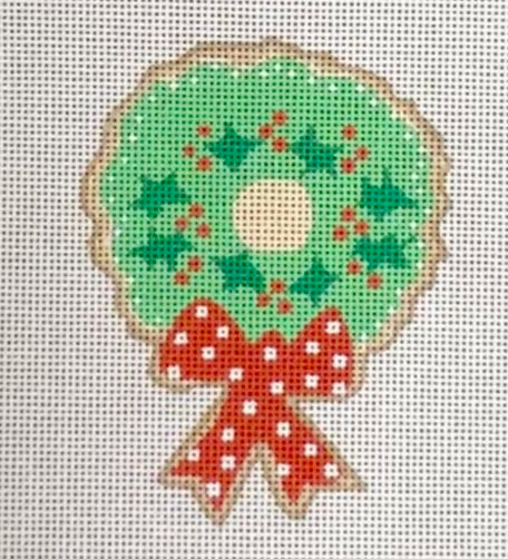 Cheryl Huckaby:CH-1073 (Christmas Cookie - Wreath)