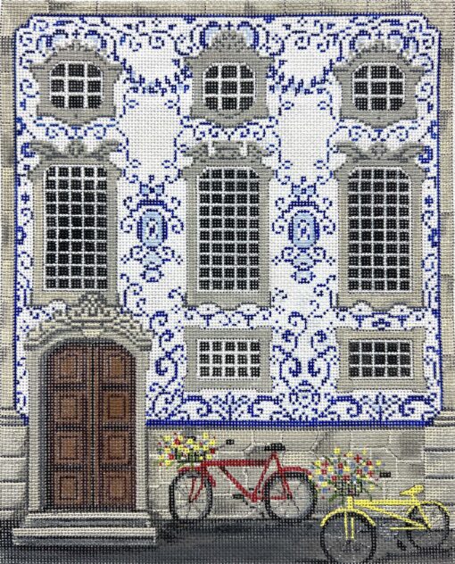 Portuguese Facade with Bikes