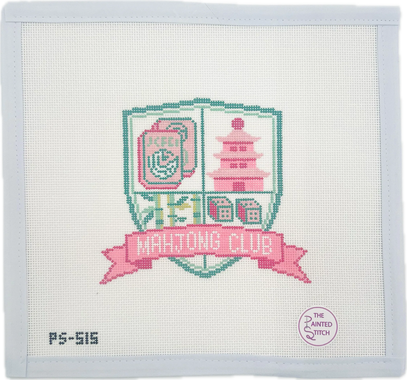 Mahjong Crest - Pinks