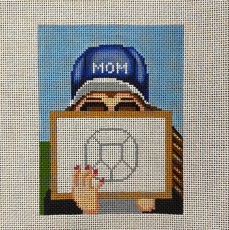 GE-P352 Soccer Mom Stitching Girl
