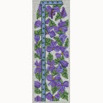 Wg11715N - Violets Study in Ivory Needle Case