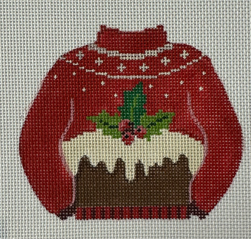 SWT04 Christmas Pudding Sweater