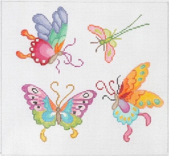 PL-327 - Chinese Butterflies & Dragonfly