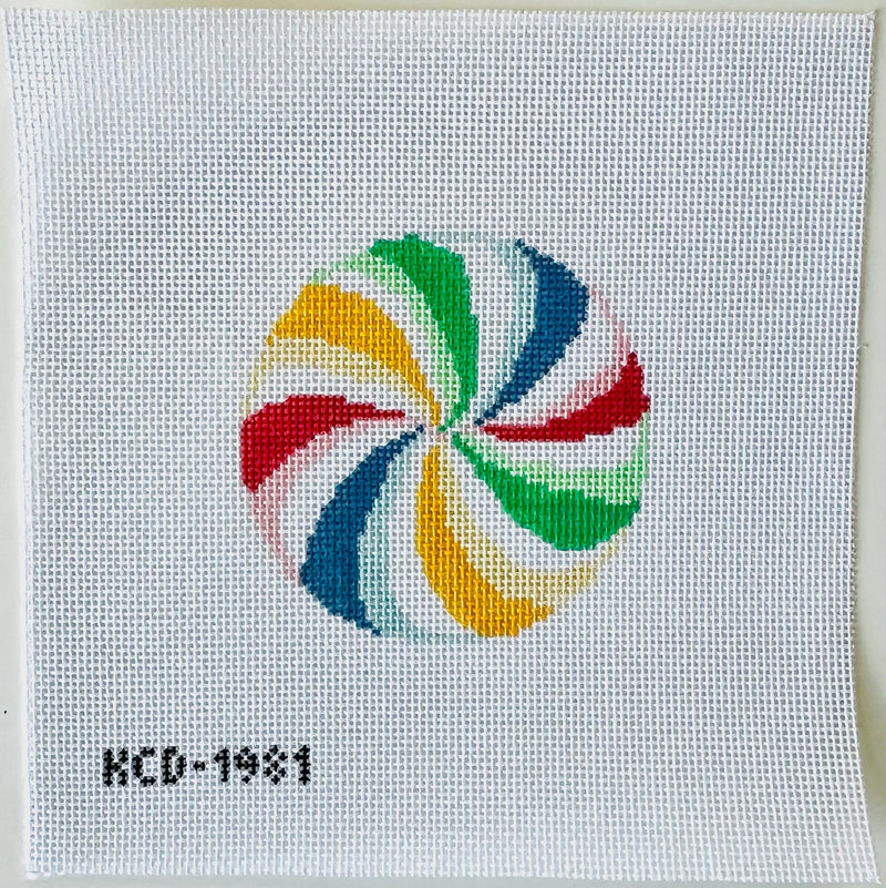 KCD1981 Rainbow Peppermint Round