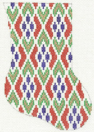 Bargello Minisock