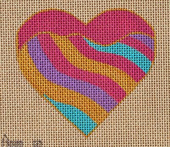 Ann Winn:AW-20 (Swirl Heart - stitchguide available)