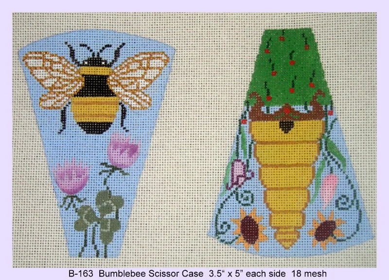 Bumblebee Scissor Case & Fob