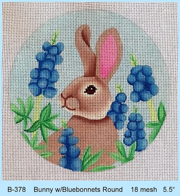 Bunny w/Bluebonnets