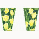 Wg12004 - W-Yellow Tulips Scissors Case