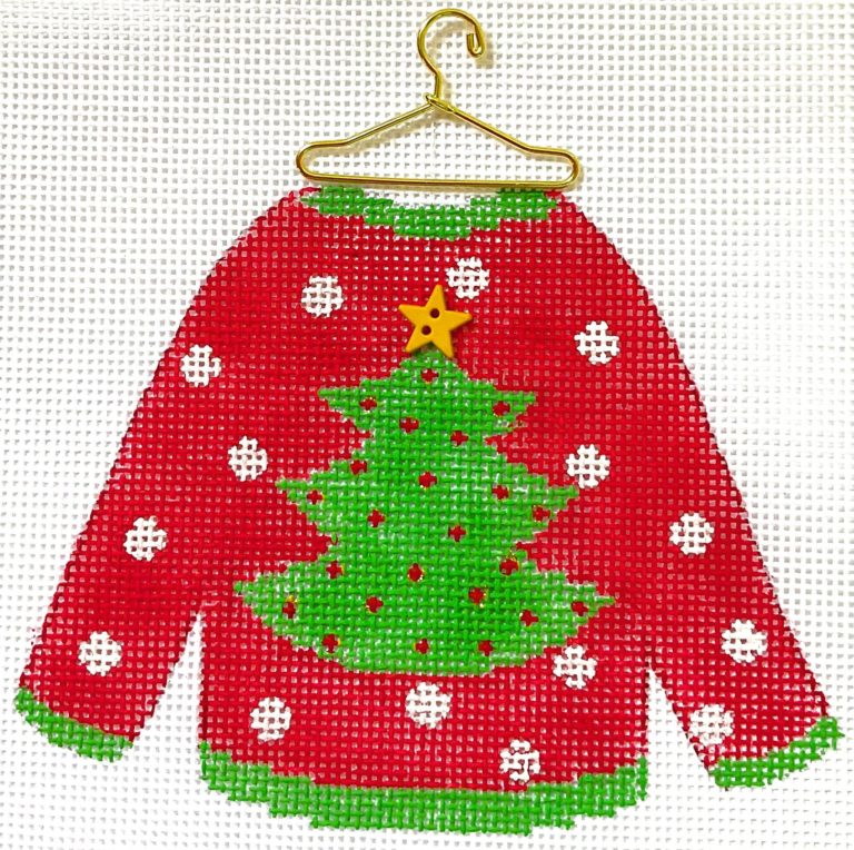 Hummingbird:HB-182 (Sweater - Christmas Tree with stitchguide)