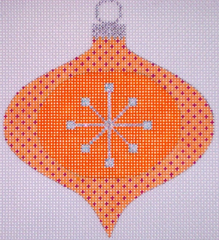 AC- Orange Star Bauble CH117A